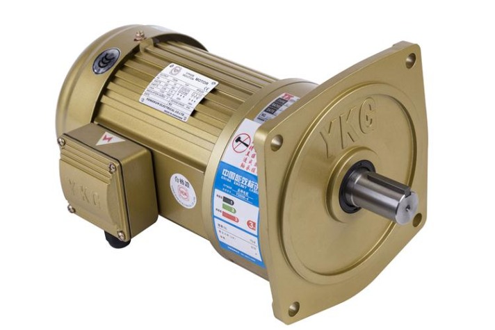 Vertical gear reducer single phase