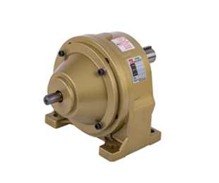 Horizontal double shaft reducer